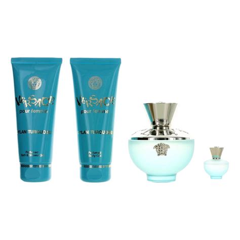 versace set women's|versace 4 piece gift set.